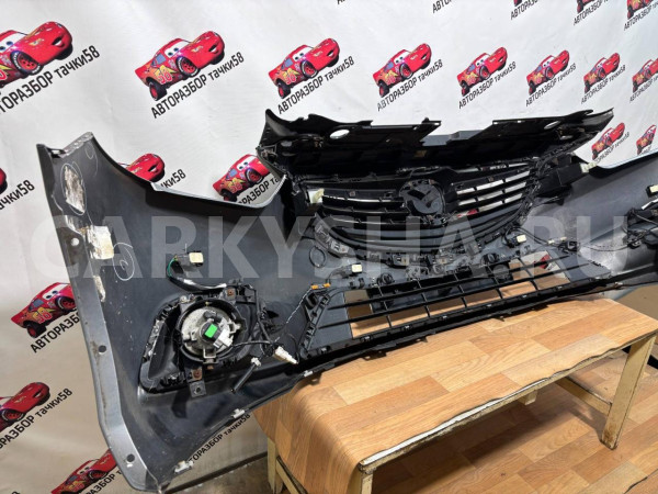 бампер передний Mazda 6 оригинальный номер GHP950031BBB