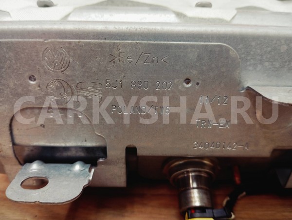 подушка безопасности пассажира Skoda Fabia 