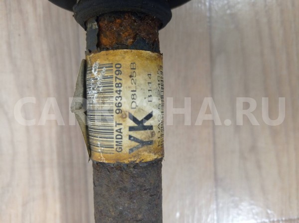 полуось передняя левая Chevrolet Aveo 